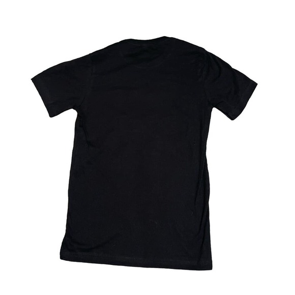 Gnome Love T-Shirt Unisex Small Black with Gnome Hearts Graphic Casual Cute NEW - Picture 3 of 6